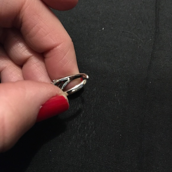 New 925 Sterling Silver Amethyst Scroll Toe RING size 3 NWOT - Picture 6 of 10